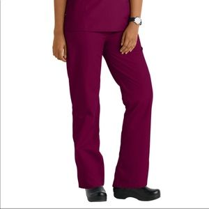 🆕 CHEROKEE Burgundy Scrub Pants (2 Pc Set) 💕